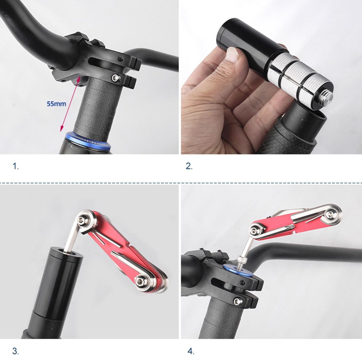 1PC Bike Fork Stem Riser Extender For Mountain Bike