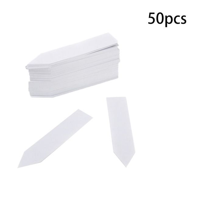 Reusable Waterproof Plant Flower Labels Markers Garden Tags De Oration Tools-white- P S
