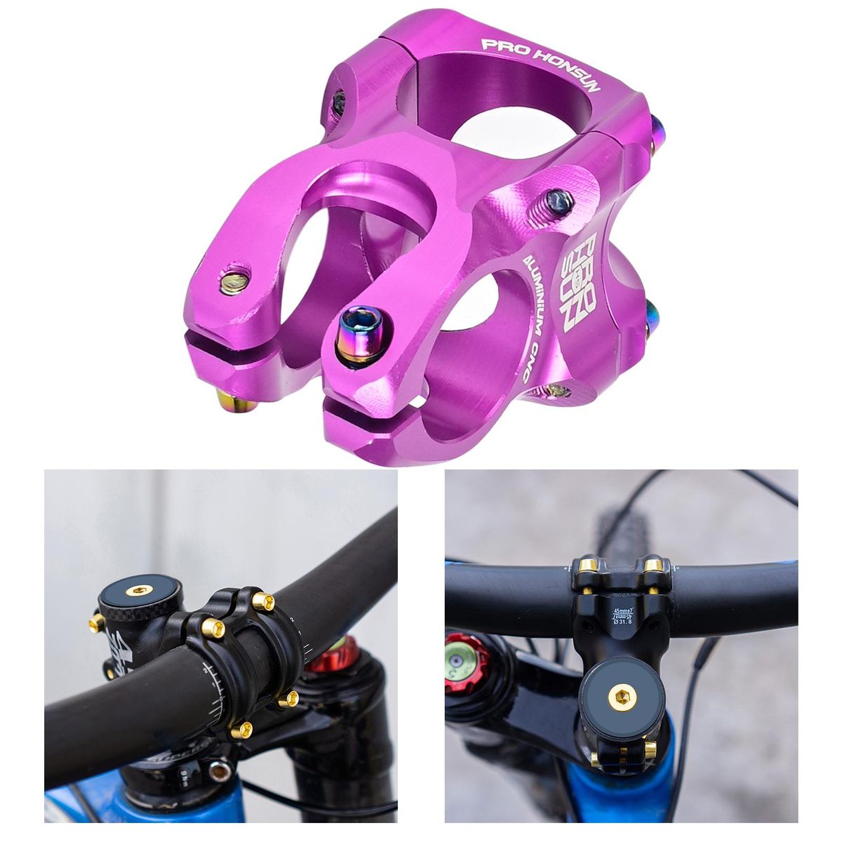 3 X 31.8mm 35mm   Bike  Bike Stem For