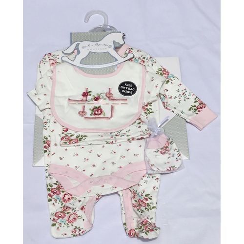 Baby Girls Fairytale 5 Piece Layette Set