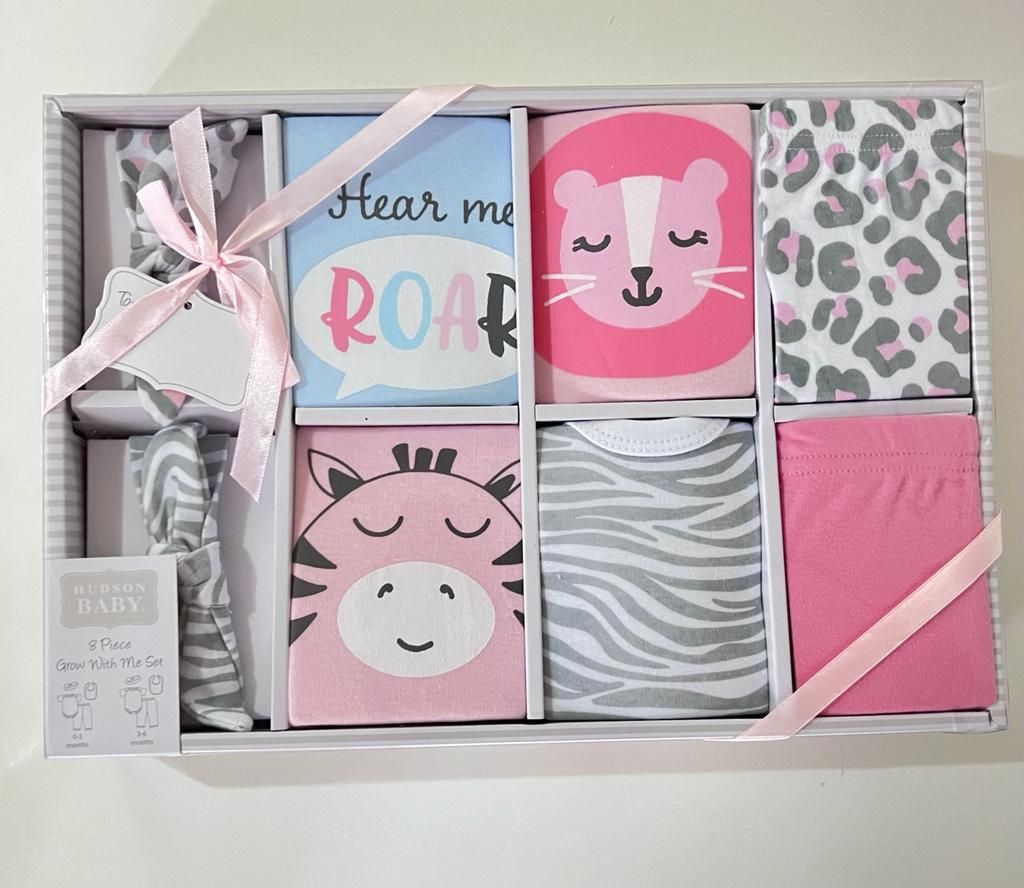 Girl Clothing Gift Set 8 Piece - Peach