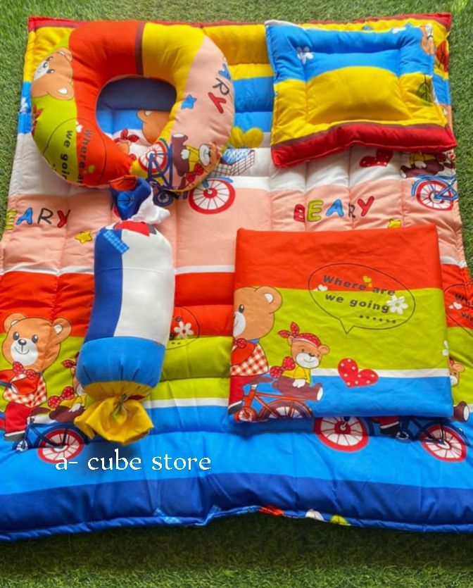 Baby Bedsheet Set + A Duvet  + Pillows + FREE Gift
