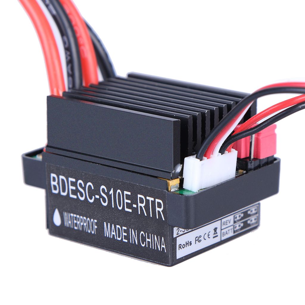 Waterproof High Voltage 320A Brushed ESC W/ Brake For HSP RC Car Truck