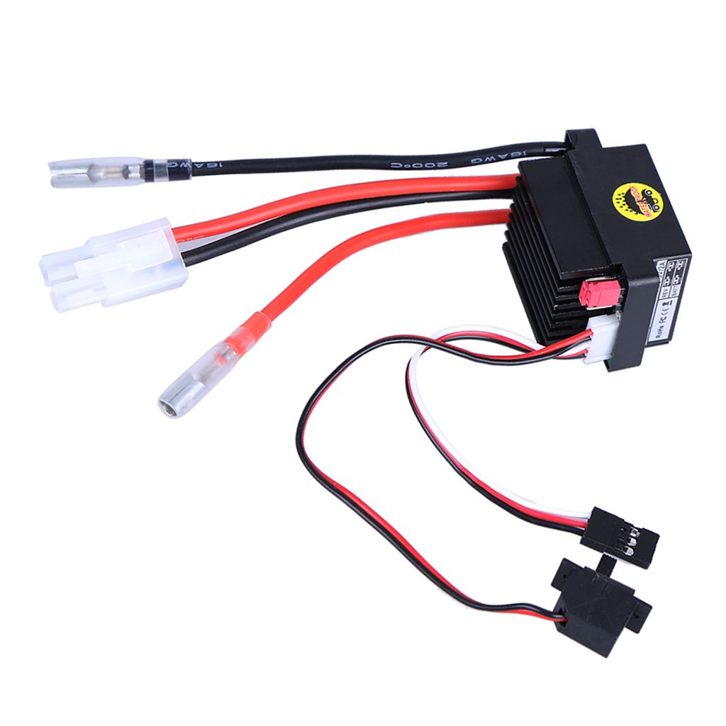Waterproof High Voltage 320A Brushed ESC W/ Brake For HSP RC Car Truck