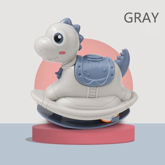 Kids Toy Ar Push-slide Horse Kindergarten Gift Ro King Inertial Pull Ba K Ar-grey-13.5*6.5*13 M