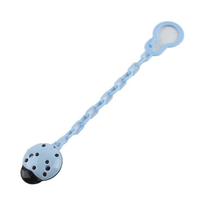 Safety Food Grade Sili One Baby Pa Ifier Infant Toddler Baby Soother Ni Le-Blue