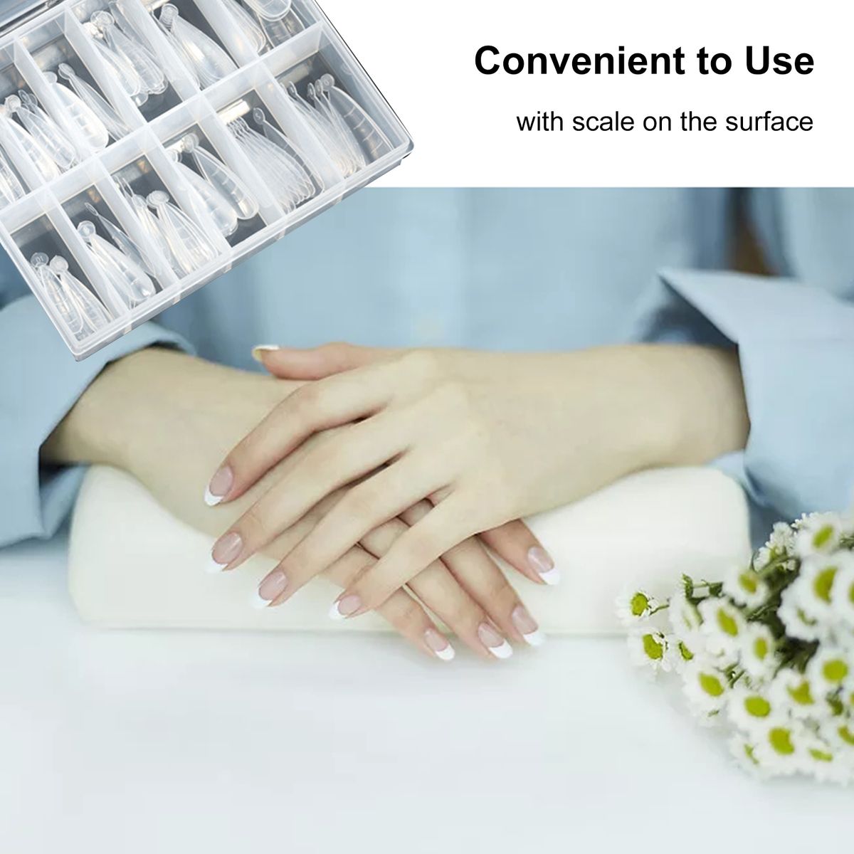 Clear False Nail Tips For Nail Extension French Nail Tip