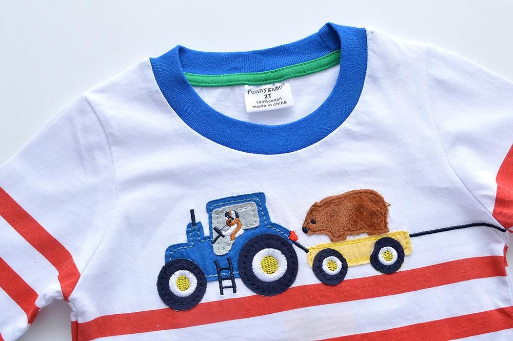 Boys and Girls hot sale long sleeve children's clothing T-shirt children T-shirt infant th