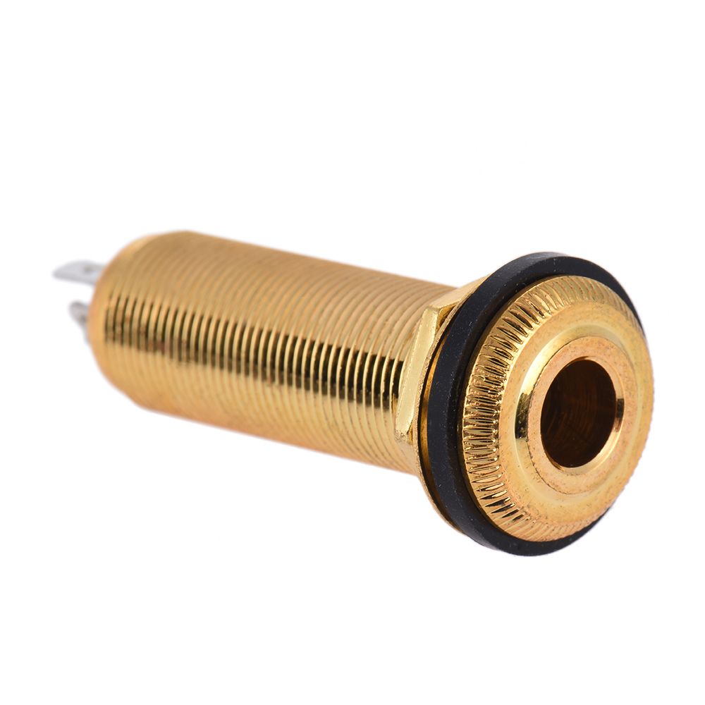 6.35mm 1/4 Inch End Pin Endpin Jack Socket Plug Mono Output