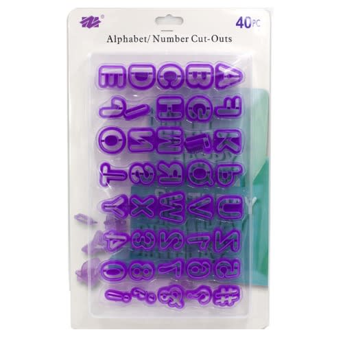 Alphabet & Number Cutters