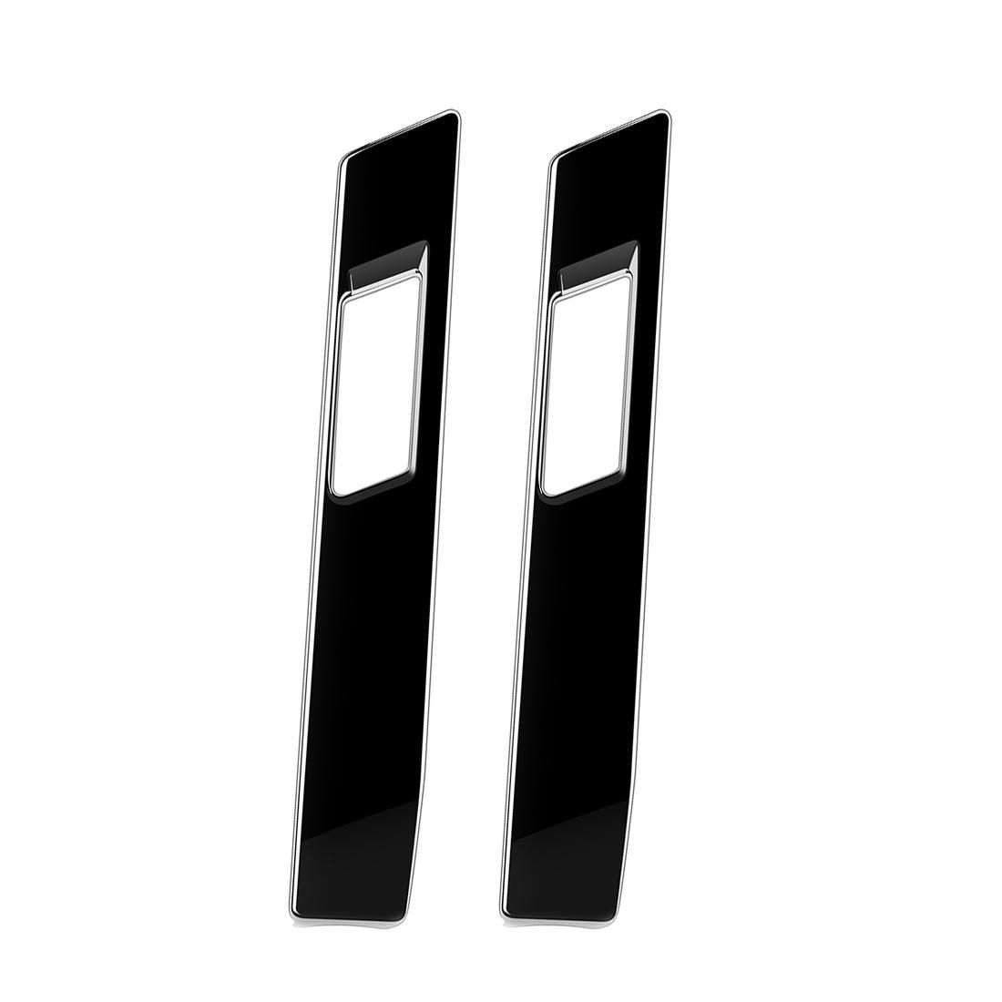 2Pcs Bright Black Lift Switch on Cover for Toyota Voxy