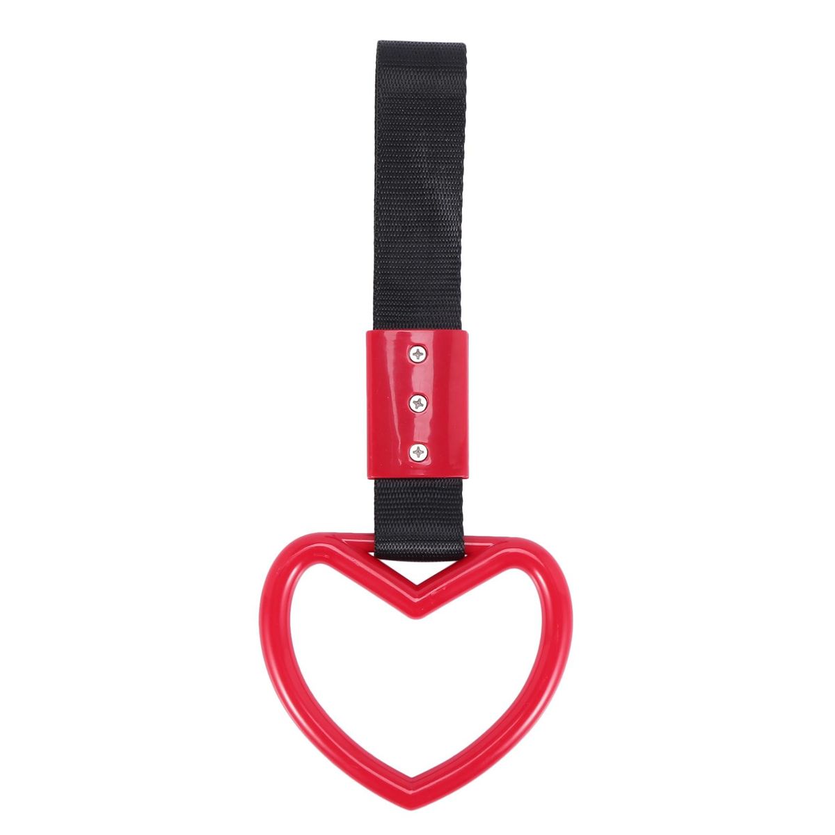 Heart Jdm Tsurikawa Ring for Subway Train Bus Handle Strap Charm Drift Universal