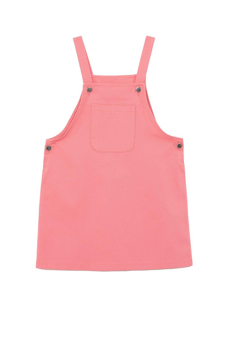Girl Casual Woven Dress - Pink