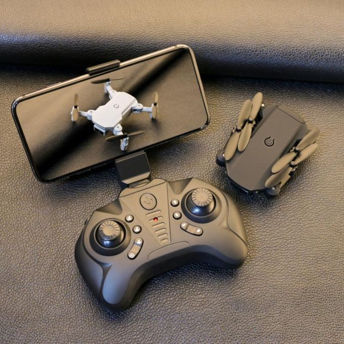 Foldable Mini High Clarity 4K Dual-Camera Shooting-Black