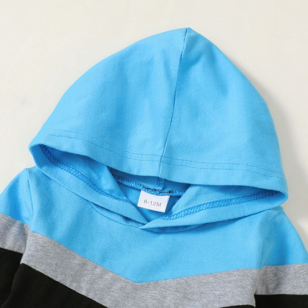 1-5 Years Kids Boy Long Sleeve Hoodie Shirt+Jeans