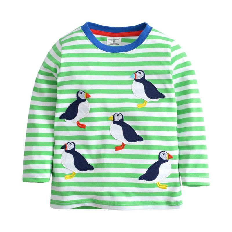 2020 Autumn And Winter New Long Sleeve Children's Clothing Children T-Shirt Wholesale Euro