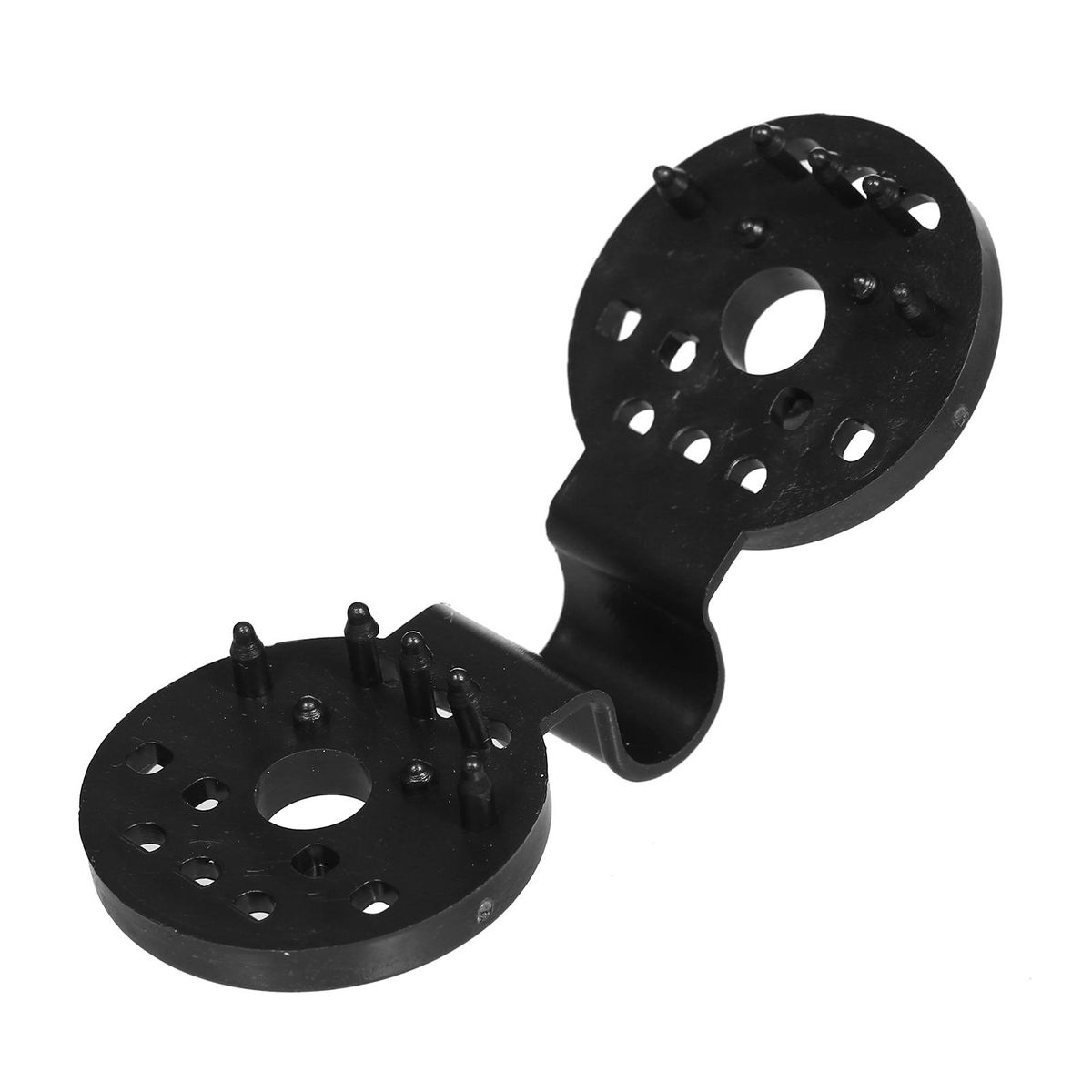 20Pcs Shade  Cloth Plastic Clips  Plastic Sunshade Clips Shade Netting Black Clips for Greenhouse Outdoor Garden  Agricultural Sunshade Fabric