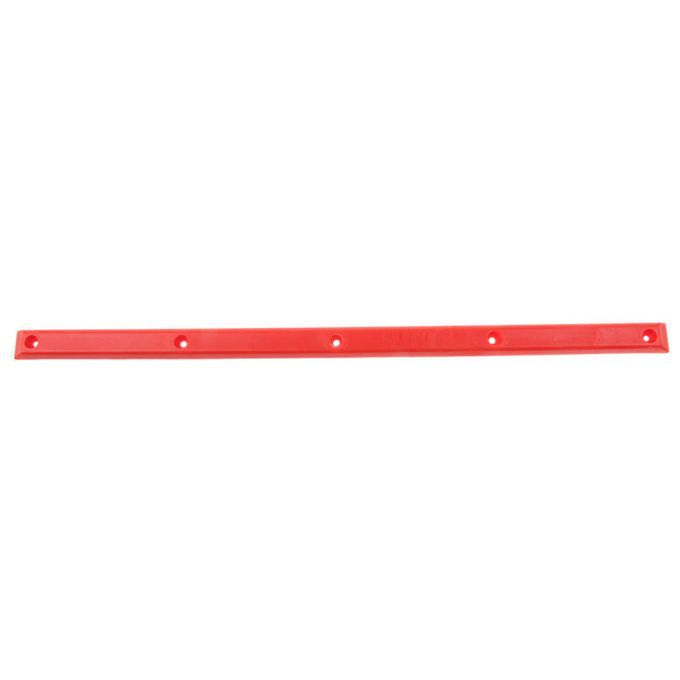 2pcs Longboard Skateboard Rails With Mounting Screws Outdoor Red
