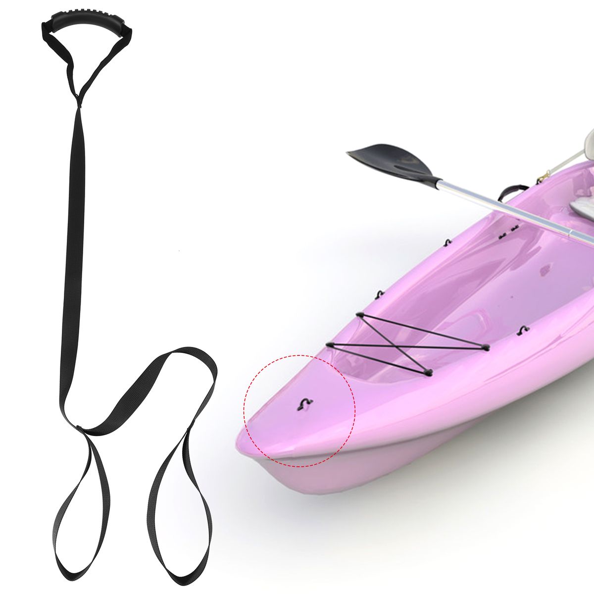 Kayak Stand Up Assist Strap Boat Kayak Canoe Standing Assist