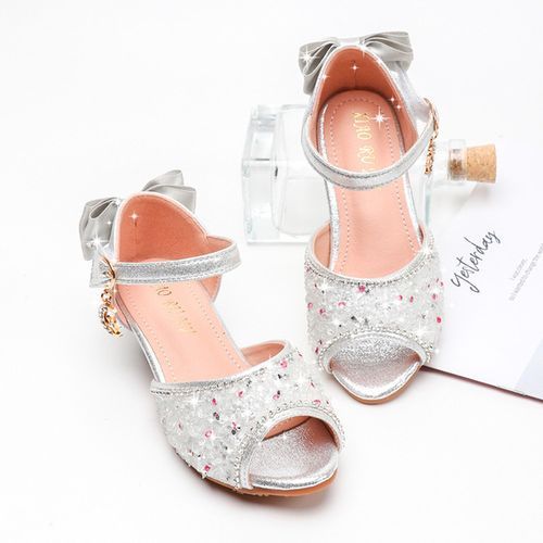 Princess Sandals With Diamonds For High Heels Shoes