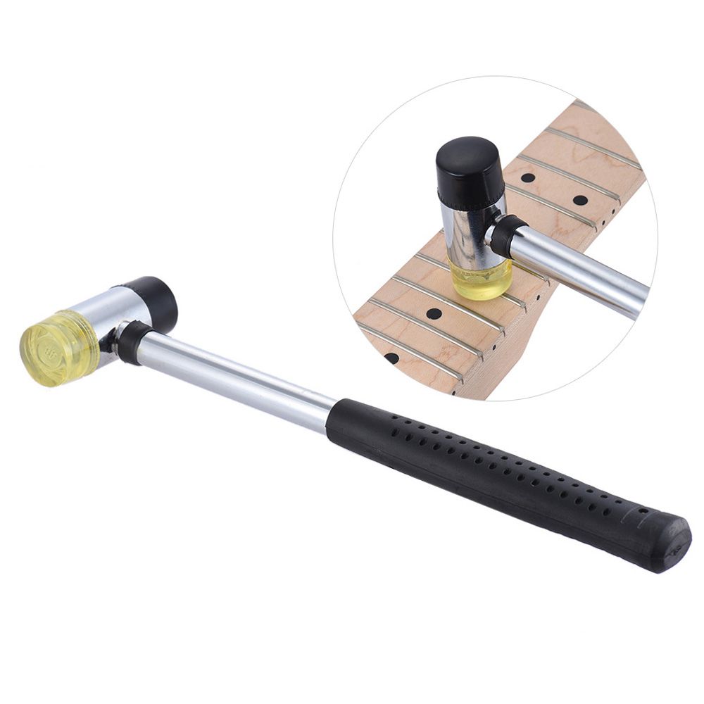 Double Headed Rubber Hammer Mallet Detachable Replaceable
