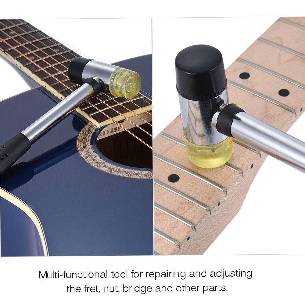 Double Headed Rubber Hammer Mallet Detachable Replaceable