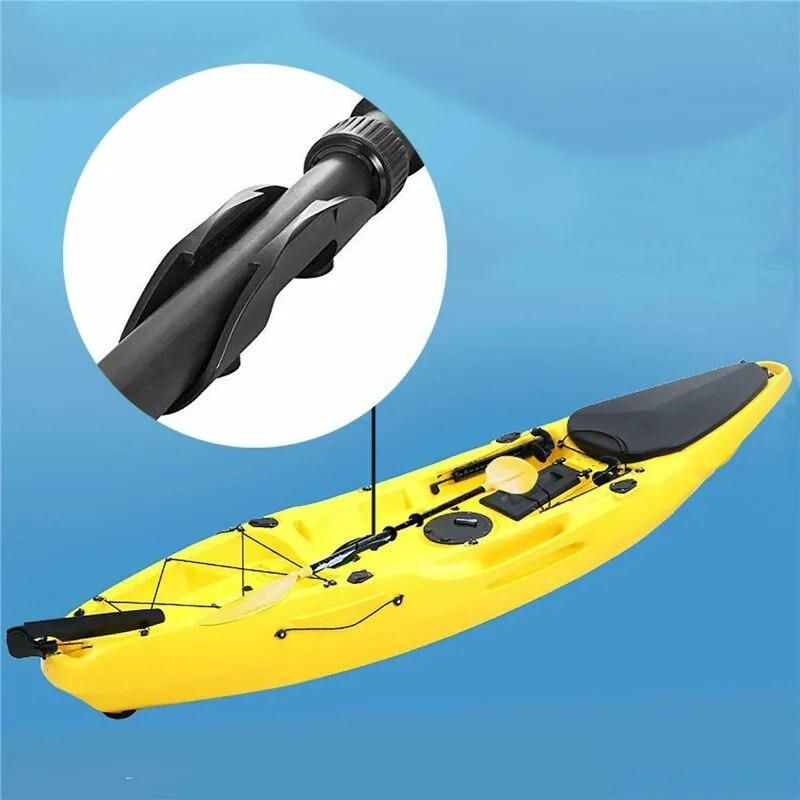 2pcs/set Boat Accessories Canoe Mount Removable Fishing Kayak Practical Paddle Clip Holder Watercraft Oars ABS Plastic Marine