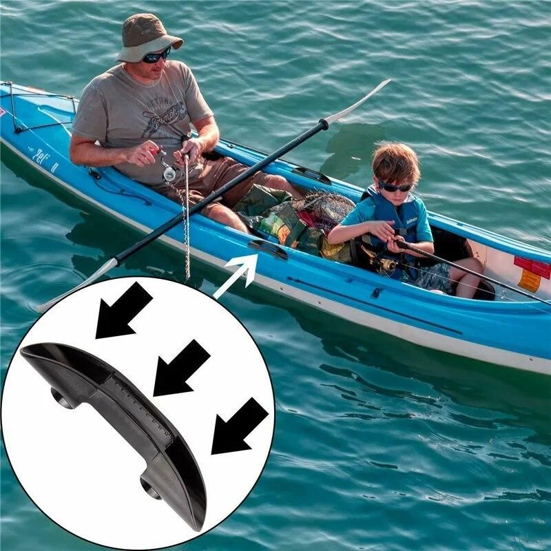 2pcs/set Boat Accessories Canoe Mount Removable Fishing Kayak Practical Paddle Clip Holder Watercraft Oars ABS Plastic Marine