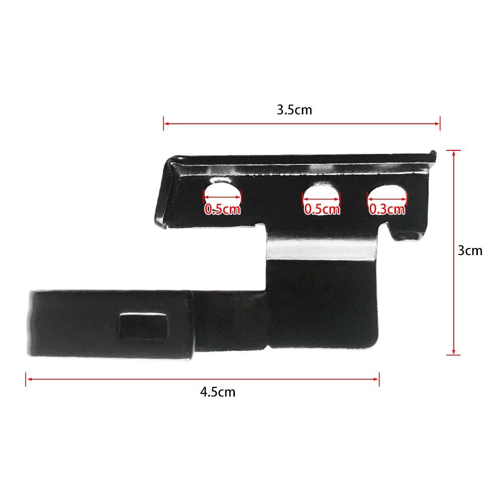 Pair Metal Front Universal Windshield Wiper Blade Arm