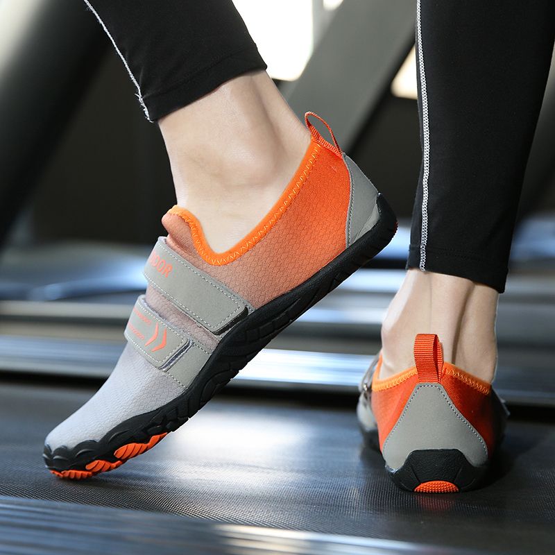Unisex Five-finger Beach Water Shoes Men Big Size 36-46 Outdoor Quick-drying River Trekking Lovers Swimming Shoes Comfortable Fitness Shoes Grey