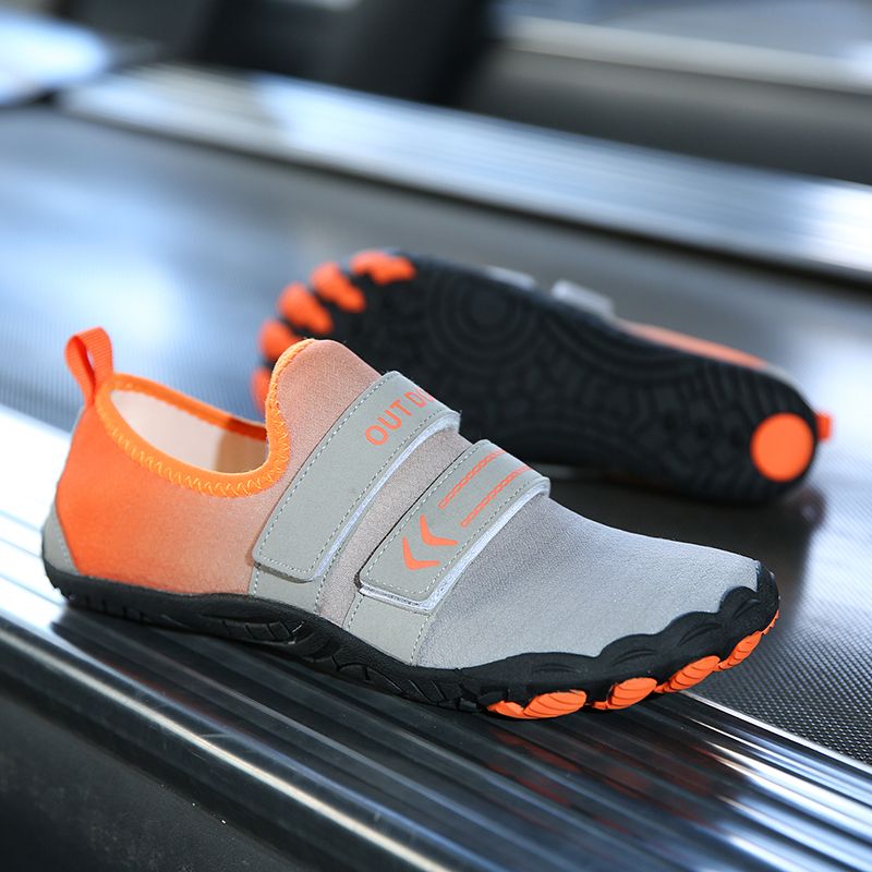 Unisex Five-finger Beach Water Shoes Men Big Size 36-46 Outdoor Quick-drying River Trekking Lovers Swimming Shoes Comfortable Fitness Shoes Grey