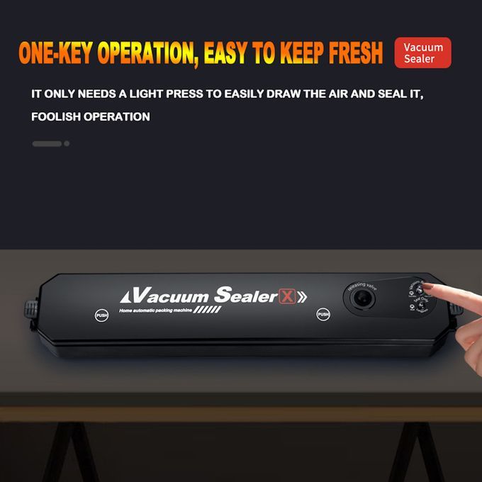 Vacuum Sealer Packaging Machine For Food Storage Electric Plastic Bag Sealer