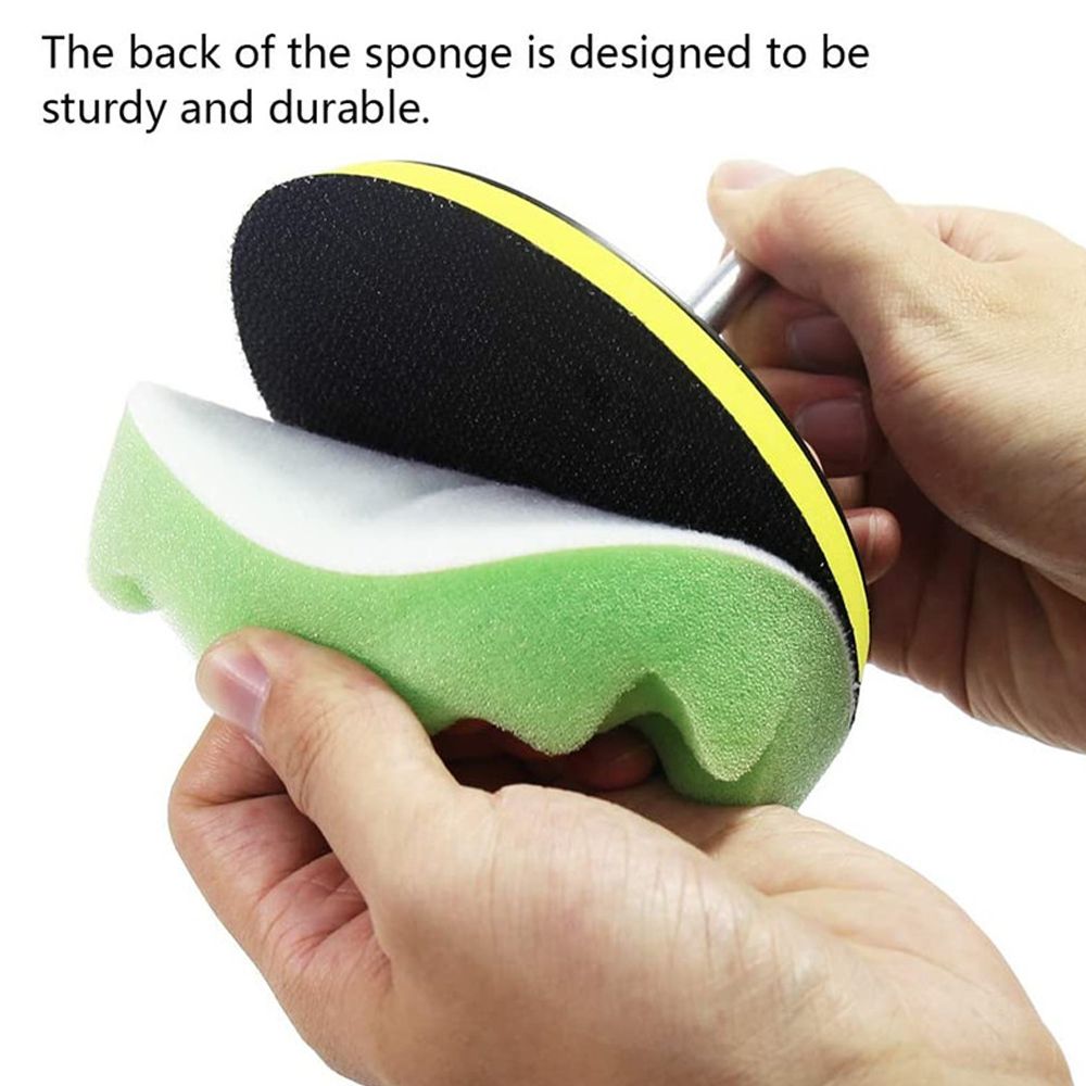 8PCS Car Polishing Pads Waxing Buffing Pad Sponge Kit Set