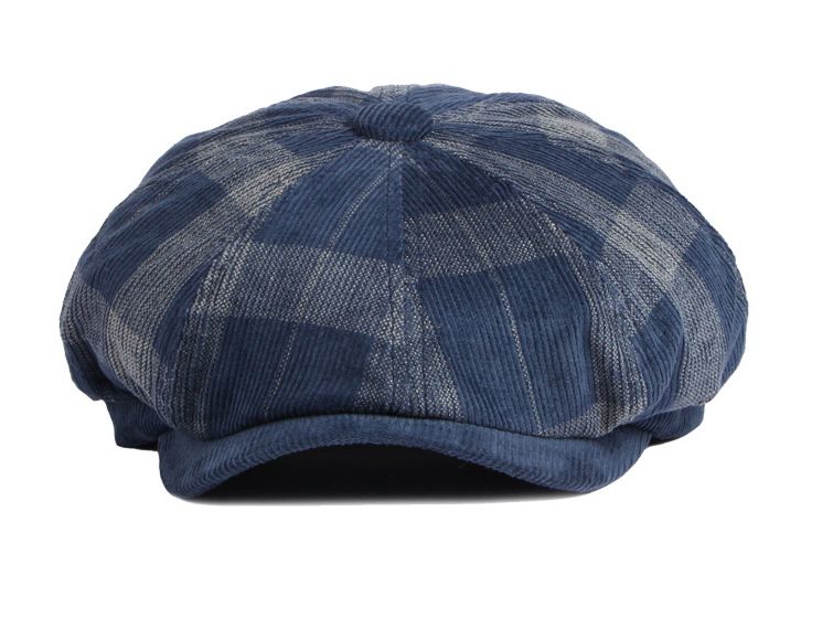 Men's Ladies Corduroy Panama Cap
