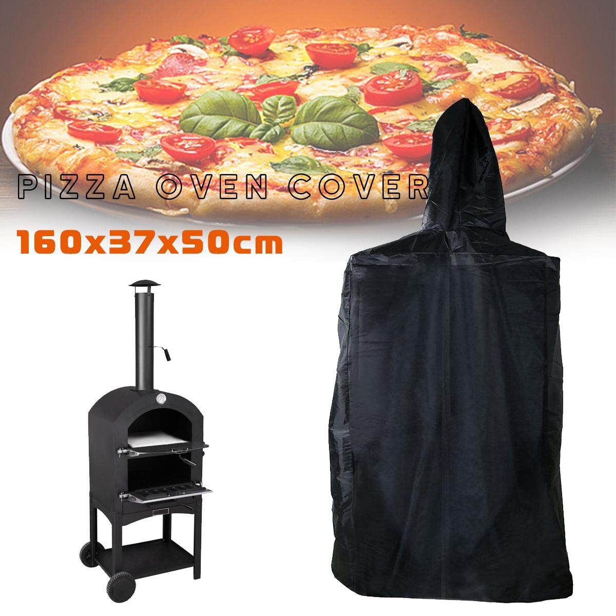 Outdoor Pizza Oven BBQ Rain Cover Waterproof Dustproof Protection 160x37x50cm