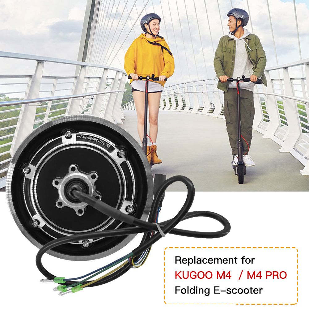 10'' Electric Scooter Hub Motor 48V 500W Brushless Dis Brake