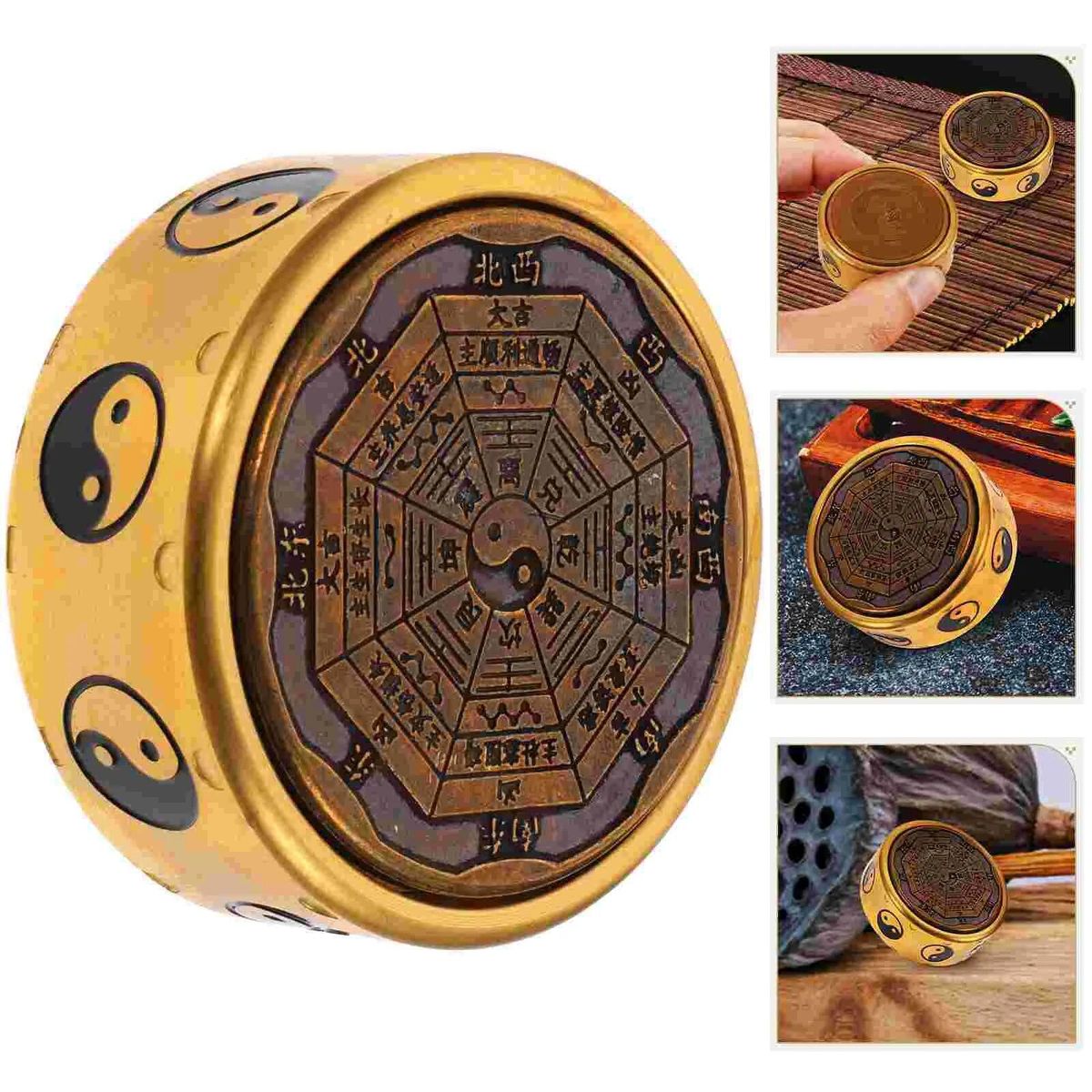 Fingertip Toys Taichi Gyro Stress Adults Aldult Pure Brass Child Gyroscope