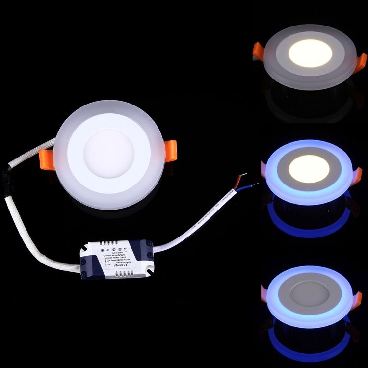 3W + 3W LED Double Panel Light