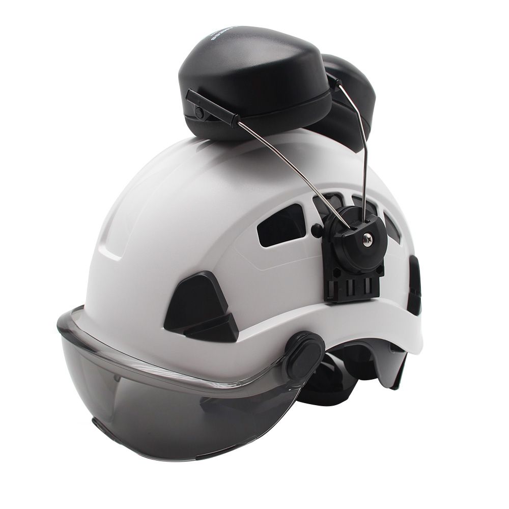 Safety With Goles Earmuffs Construction Work Cap