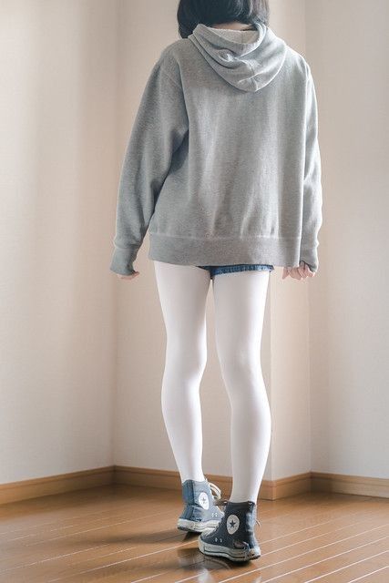 Ladies PopSocks Tight Pantyhose White Pop Socks