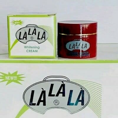 Lalala Face Cream And Cleanser- Fast Action Skin Whitening - Cleanser 200ml + Cream 30g