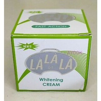 Lalala Face Cream And Cleanser- Fast Action Skin Whitening - Cleanser 200ml + Cream 30g