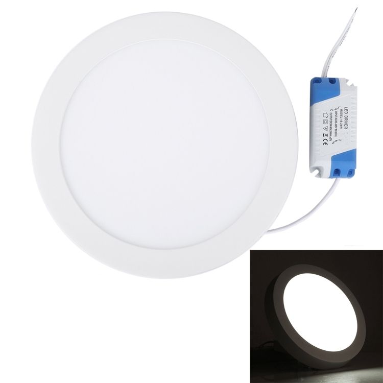 18W 22.5cm Round Panel 90 LED SMD 2835 Light