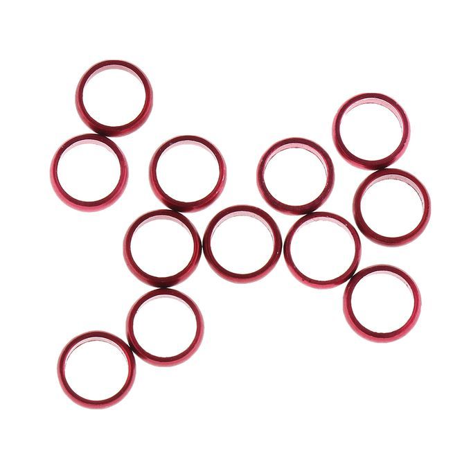 12 Packs Dart Sharft Protect Flights O Rings Spare Gripper Ring Red