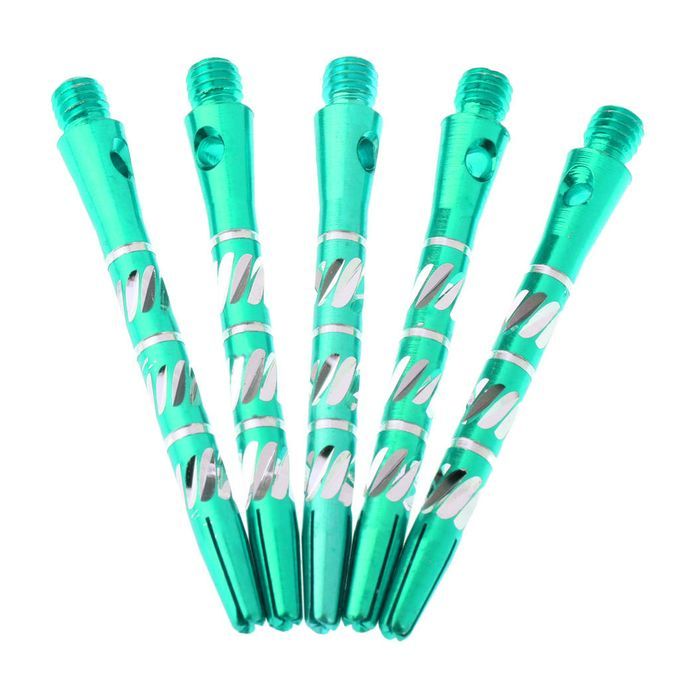 5pcs Ultralight Dart Shafts Stems Darts Accessories Parts Green