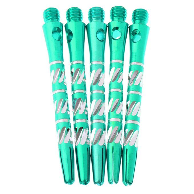 5pcs Ultralight Dart Shafts Stems Darts Accessories Parts Green