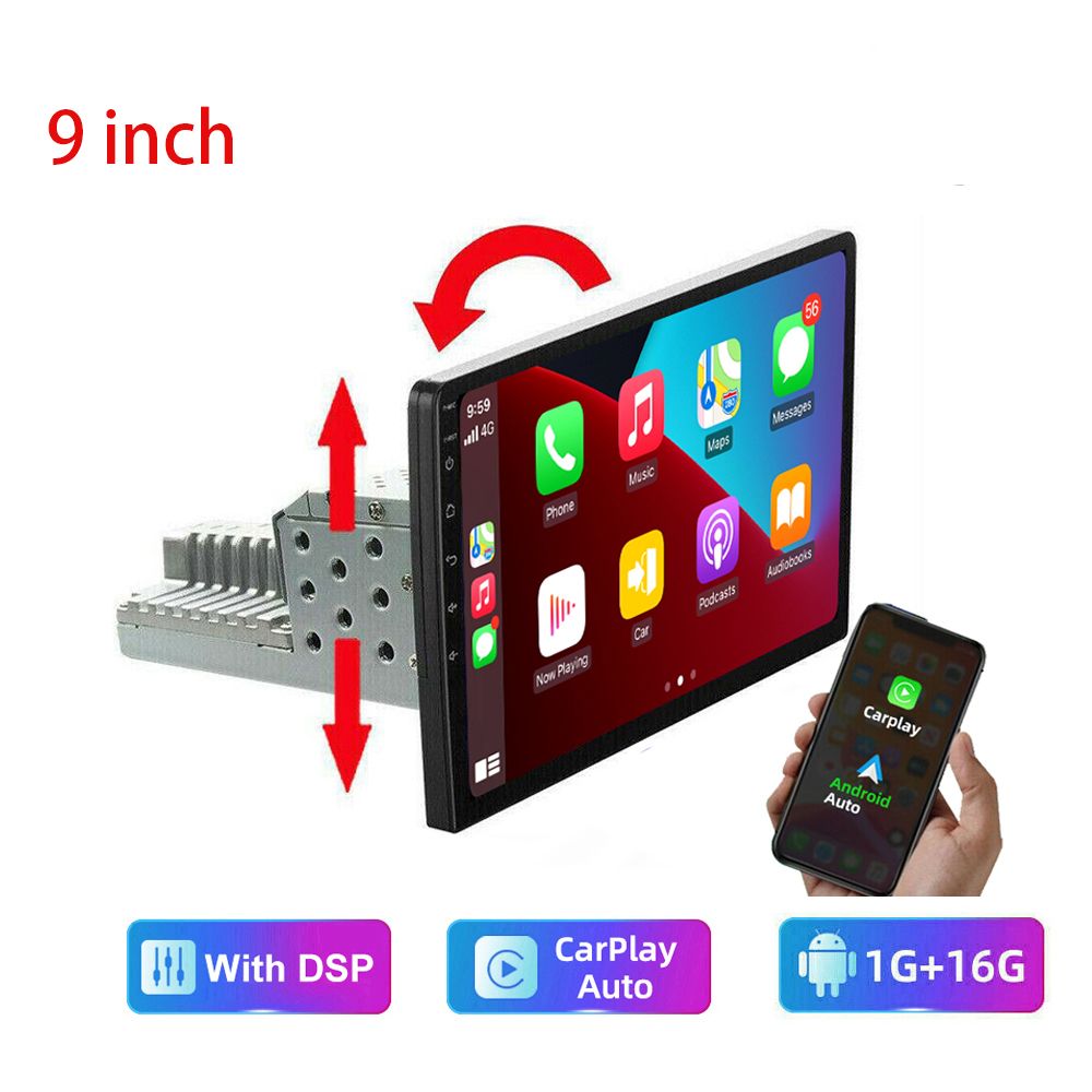 Universal 7/910.1inch Car Stereo Radio Single 1DIN Android