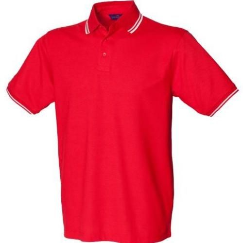 Kids Tipped Poly Cotton Unisex Polo Shirt