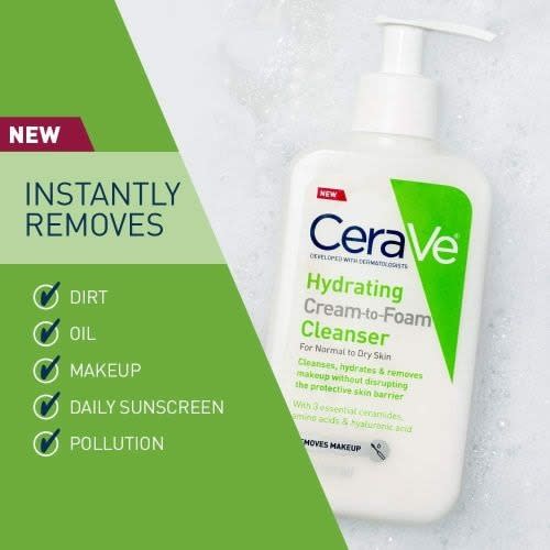 Hydrating Cream To Foam Cleanser - 8 Oz