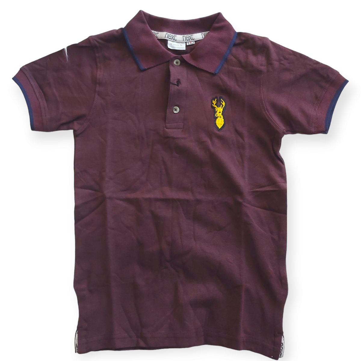 Boy Polo- Dark Red